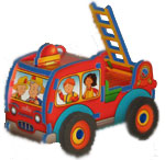 Caillou Fire Truck