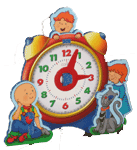 Caillou -  I Can Tell Time