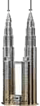 Petronas Tower <Small>(Towers to Scale)</small>